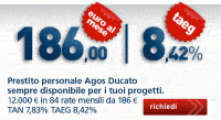 Vecchia offerta Agos Ducato