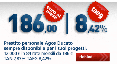 Prestito personale Agos Ducato