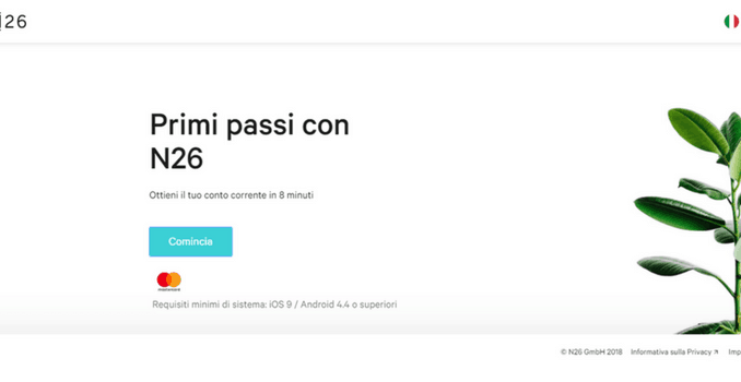 Recensione conto Banca N26