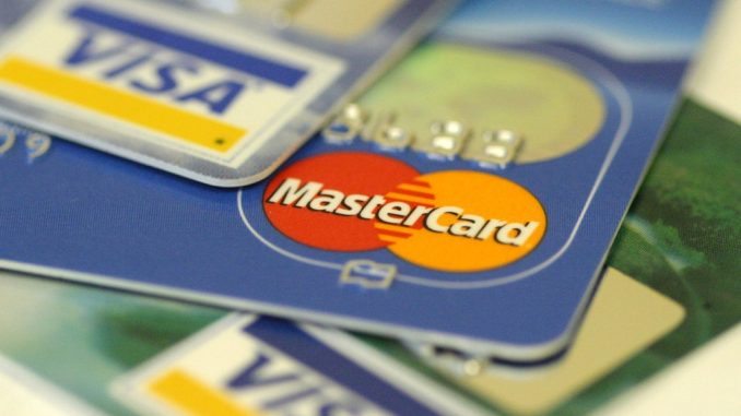Carte di credito, Visa e Mastercard