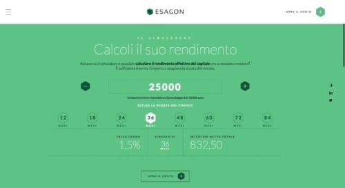 Rendimento Conto Esagon Mr Banca