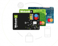 Webank: carte di credito e debito