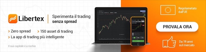 Libertex, trading senza spread